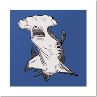 Hammerhead Shark Posters and Art